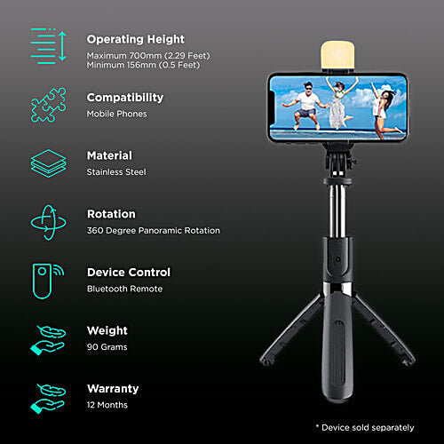 3-in-1 Selfie Stick Tripod