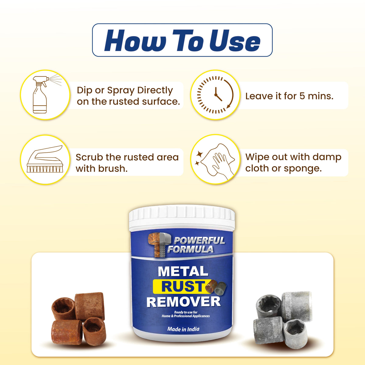 RustZap™️ Powerful Rust Remover