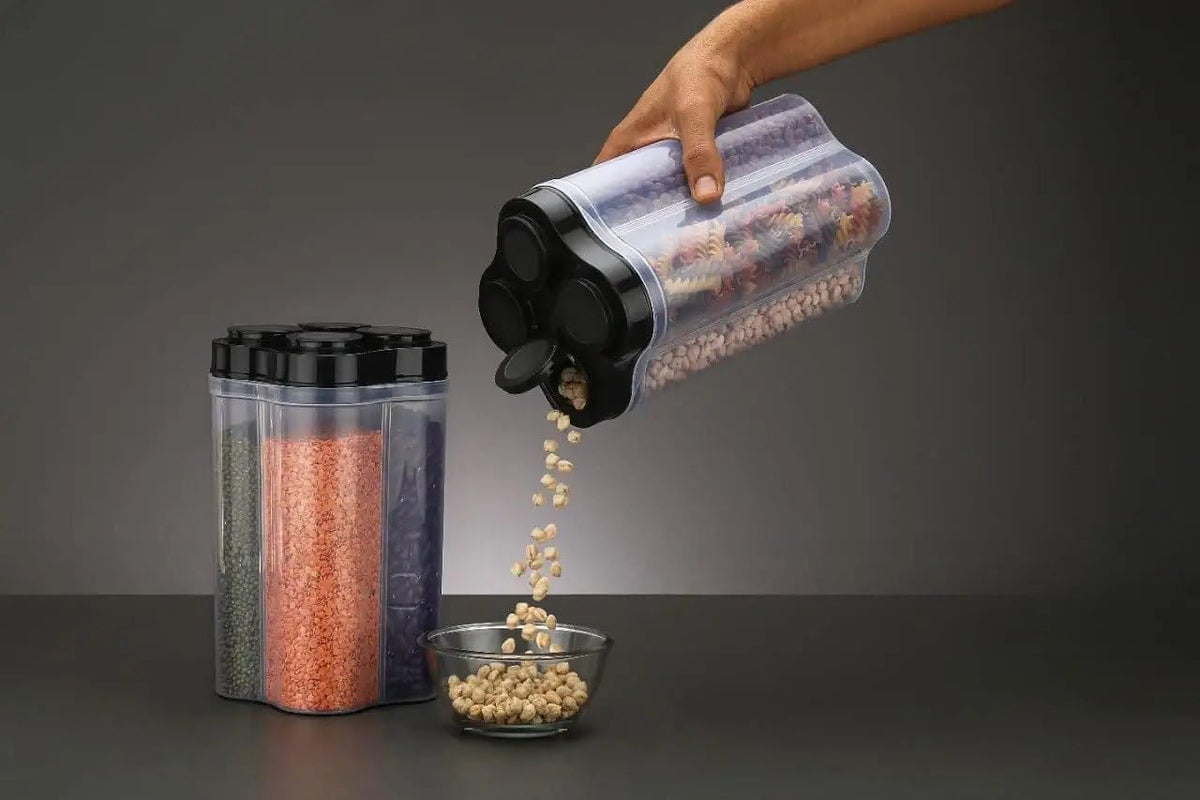 4 Sections Food Storage Container (Buy 1 Get 1 free)