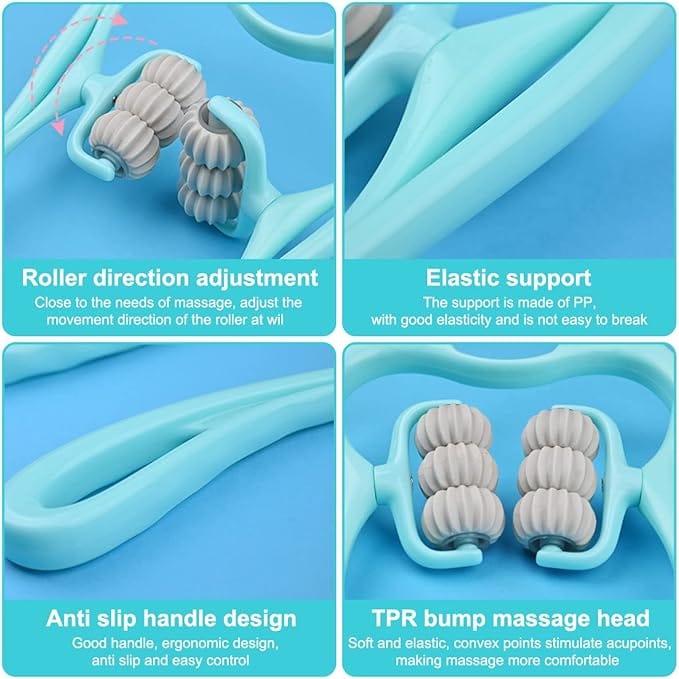 6 Wheel Cervical Neck Massager