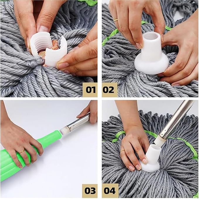 Self-Wringing Twist Mop