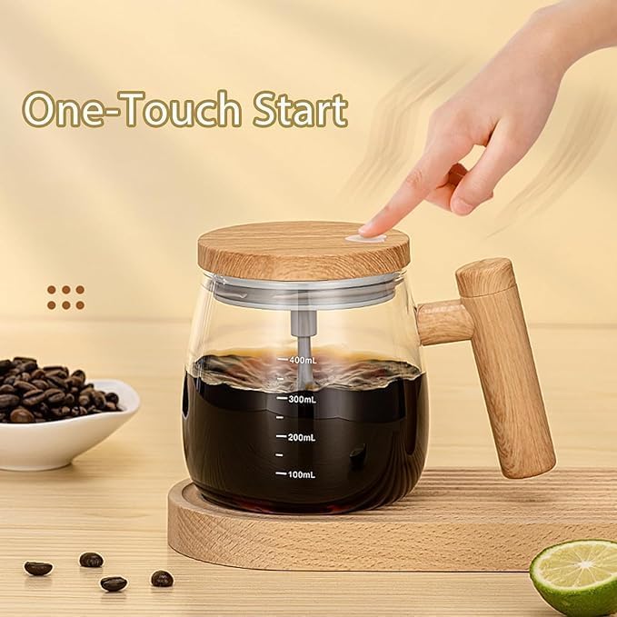 Electric Self-Stirring Coffee Mug