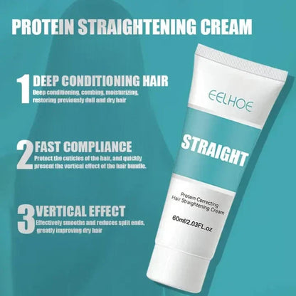 Shineluxy™️Hair Straightener Cream with Protein (Pack of 2)