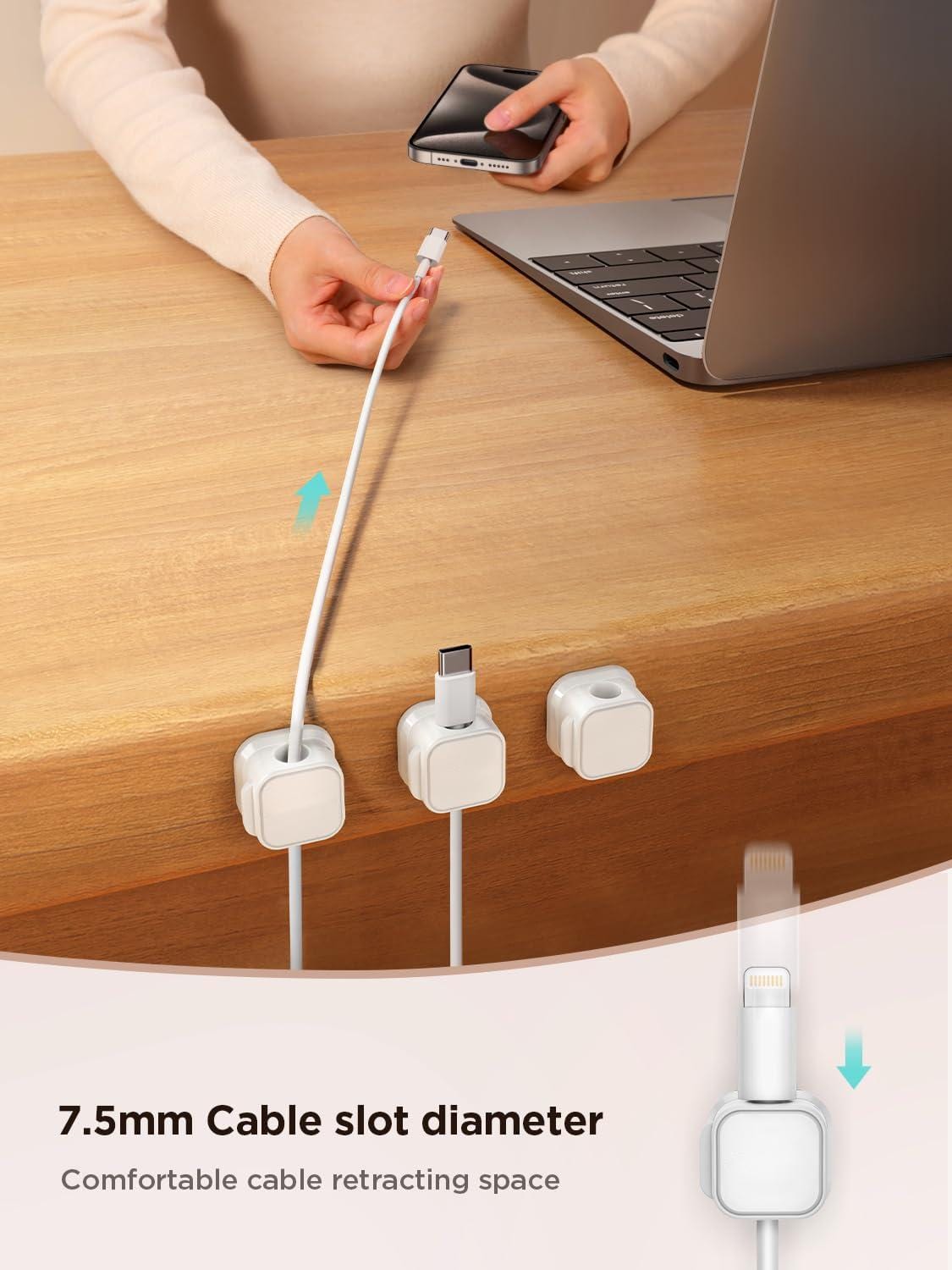 Magnetic Cable Clip (8 pcs)