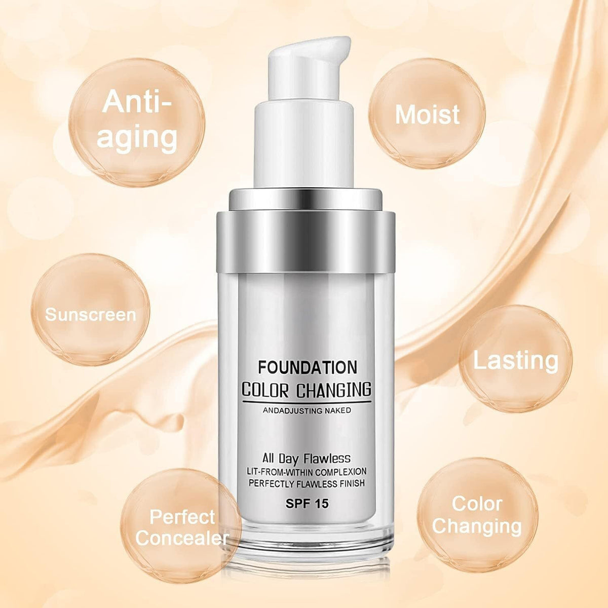 Protoniq™️ Colour Changing Foundation