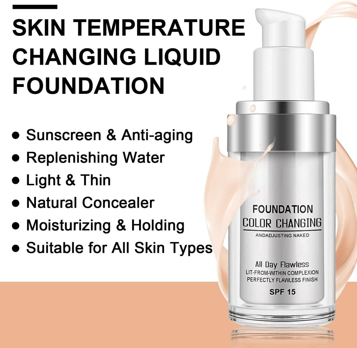 Protoniq™️ Colour Changing Foundation