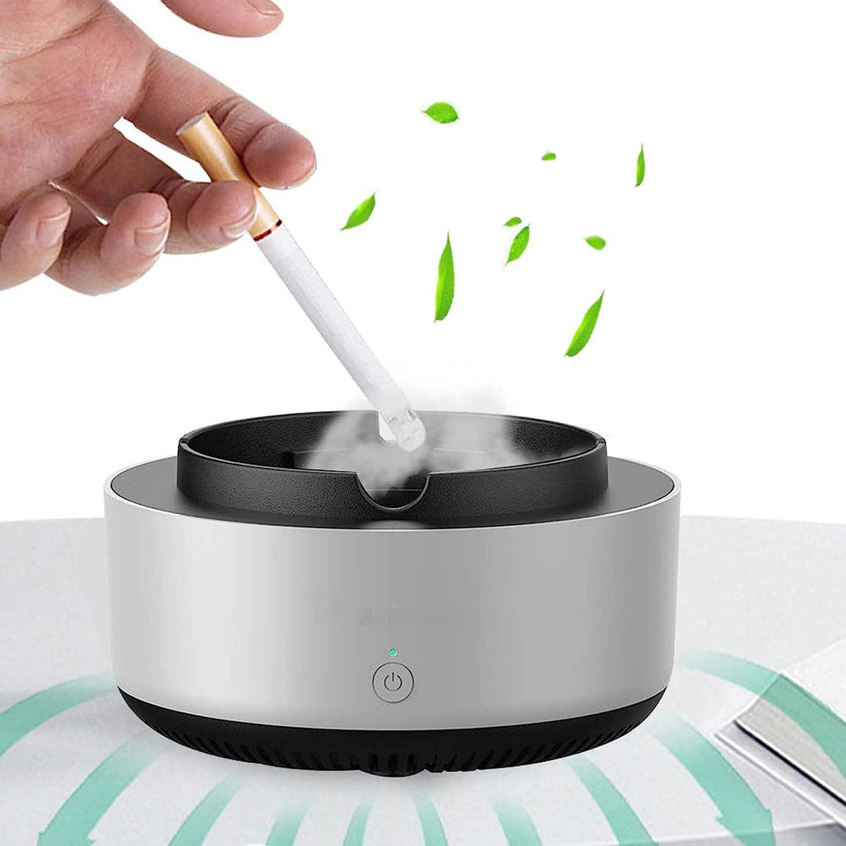 Smoke Absorbing Air-Purifier Ashtray
