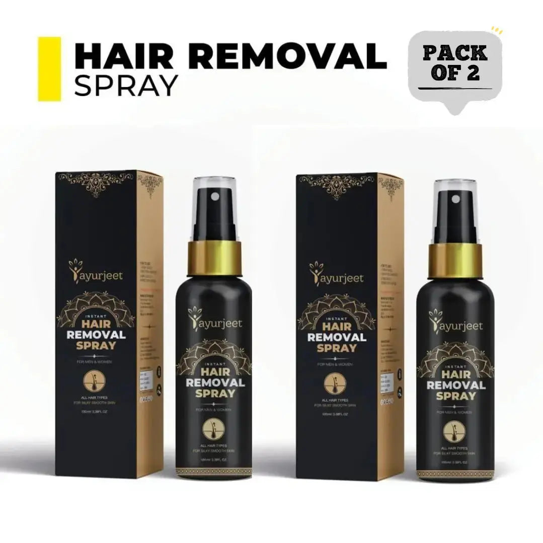 Hairoxio™ Ayurvedic Herbal Hair Removal Spray (Buy 1 Get 1 Free)